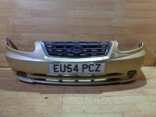 бампер передний Hyundai Accent 2 поколение [рестайлинг] (2002 - 2005), бежевый, хетчбэк 5 дв., 8651125620