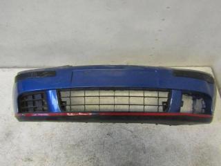 бампер передний Volkswagen Golf 5 поколение (2003 - 2009), синий, 1K0807217GRU