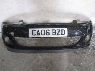 бампер передний Ford Fiesta 5 поколение [рестайлинг] (2005 - 2010), черный, 1386200