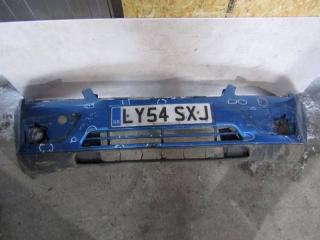 бампер передний Ford Focus 2 поколение (2004 - 2008), голубой, 1336763
