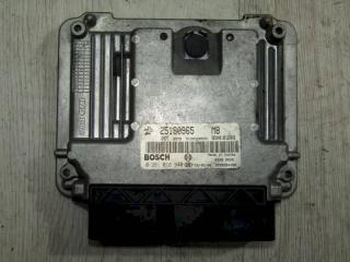 блок управления двигателем Chevrolet Epica 2 поколение (2006 - 2009), 2.0 л., CDTi, Z 20 S1, дизель, 25180965, 0281018940
