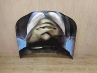 капот Saab 9-3 2 поколение (2002 - 2007), бордовый, 32000495