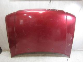 капот Ford Explorer 3 поколение (2001 - 2006), красный, 1L2Z16612AA