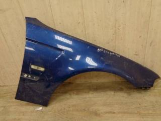 крыло переднее правое BMW 3 серия E46 [рестайлинг] (2001 - 2006), синий, хетчбэк 3 дв., 41357016206