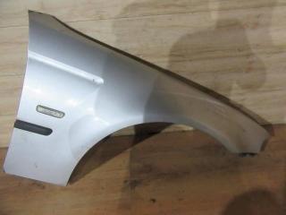 крыло переднее правое BMW 3 серия E46 [рестайлинг] (2001 - 2006), серебро, хетчбэк 3 дв., 41357016206