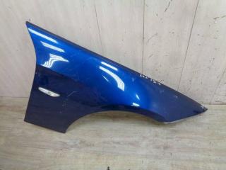 крыло переднее правое BMW 3 серия E90/E91/E92/E93 E90 (2004 - 2010), синий, седан, 41357135680