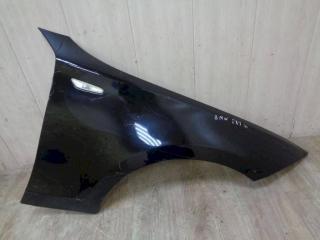 крыло переднее правое BMW 1 серия E81/E82/E87/E88 (2004 - 2007), черный, 41357133228