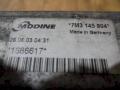 интеркулер Ford Galaxy 1 поколение [рестайлинг] 2003, 7M3145804 - фото №3