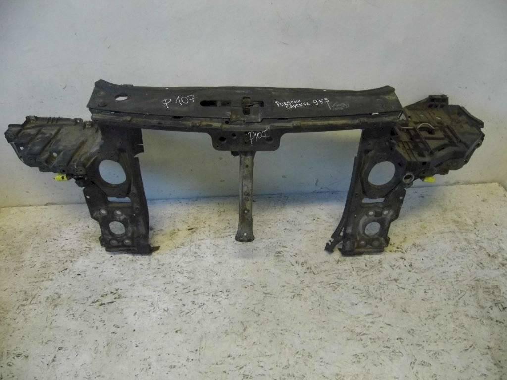 передняя панель крепления облицовки (телевизор) Porsche Cayenne 955 (2002 - 2007), 95550559400 - фото №1