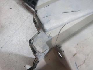 передняя панель крепления облицовки (телевизор) Volkswagen Touareg 1 поколение (2002 - 2007), 7L0805594R