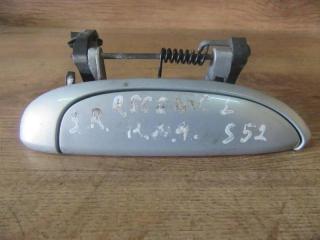 ручка наружная Renault Scenic 1 поколение [рестайлинг] 2001, серебро