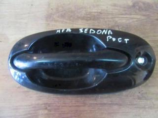 ручка наружная Kia Carnival 1 поколение [рестайлинг] 2003, черный, K53A59410