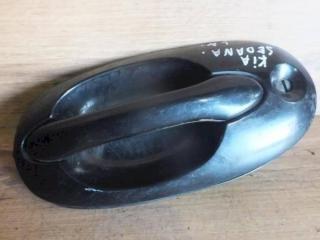 ручка наружная Kia Carnival 1 поколение [рестайлинг] 2003, черный, K53A58410