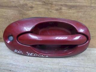 ручка наружная Kia Carnival 1 поколение 2002, красный, K53A58410