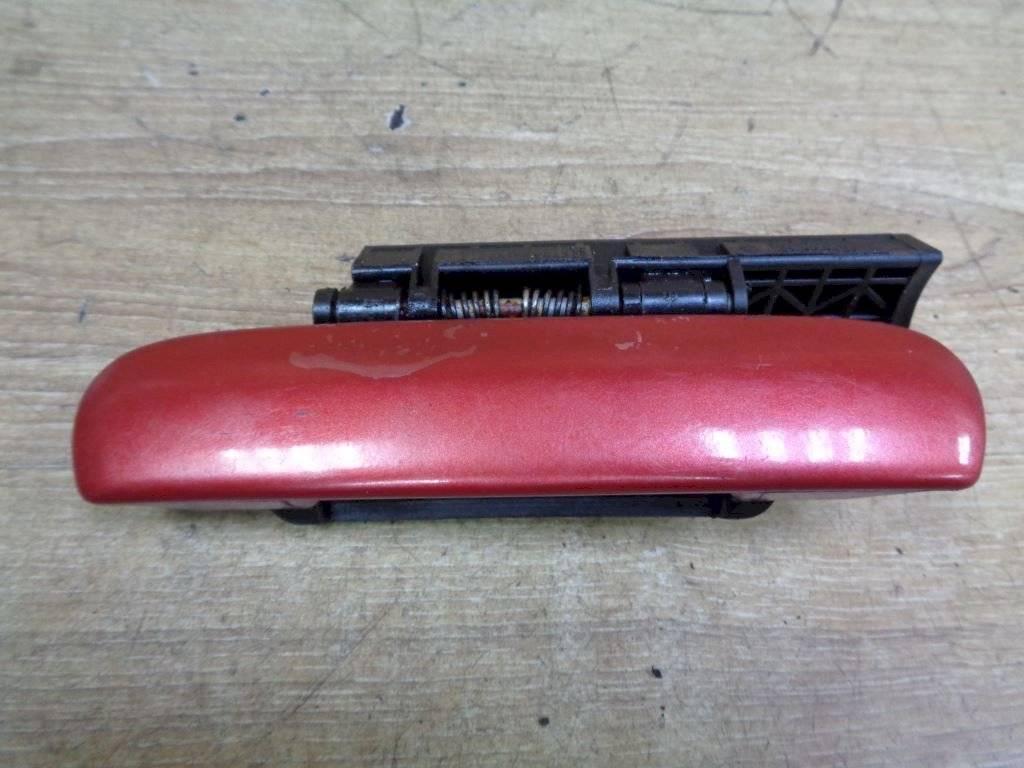 ручка наружная Citroen Xsara Picasso 1 поколение 2004, красный, 9633343677 - фото №1