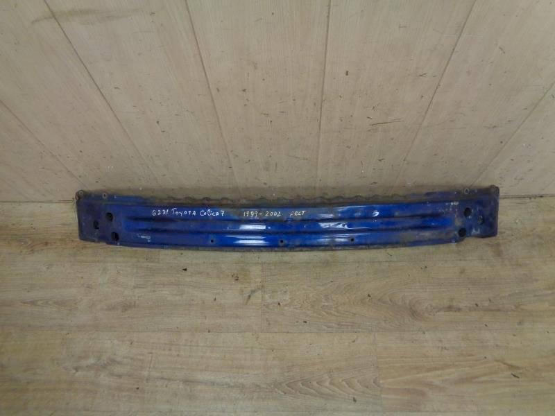 усилитель бампера переднего Toyota Celica 7 поколение (T230) 2001, синий, 5202120260 - фото №1