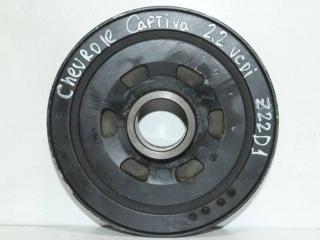 шкив коленвала Chevrolet Captiva 1 поколение [рестайлинг] (2011 - 2013), 2.2 л., VCDi, Z 22 D1, дизель, 25182193