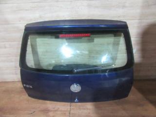 крышка багажника (дверь 3-5) Volkswagen Fox 2 поколение 5Z 2004, синий, хетчбэк 5 дв., 5Z6827025D