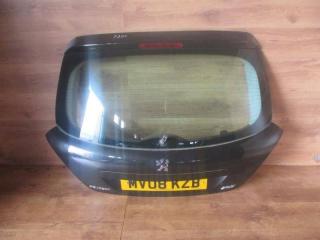 крышка багажника (дверь 3-5) Peugeot 207 1 поколение 2006, черный, хетчбэк 5 дв.