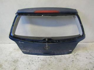 крышка багажника (дверь 3-5) Volkswagen Polo 4 поколение [рестайлинг] 2006, синий, хетчбэк 5 дв., 6QE827025E