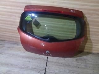 крышка багажника (дверь 3-5) Renault Clio 3 поколение 2006, оранжевый, хетчбэк 5 дв., 7751478020