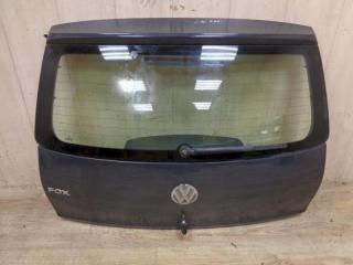 крышка багажника (дверь 3-5) Volkswagen Fox 2 поколение 5Z 2005, серый, 5Z6827025D