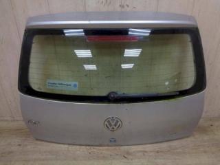 крышка багажника (дверь 3-5) Volkswagen Fox 2 поколение 5Z 2005, серебро, 5Z6827025D