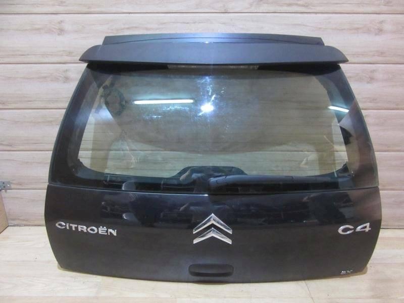 крышка багажника (дверь 3-5) Citroen C4 1 поколение 2005, черный, хетчбэк 5 дв., 8701T9 - фото №1