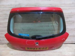крышка багажника (дверь 3-5) Peugeot 207 1 поколение 2007, красный, хетчбэк 5 дв., 8701W3