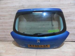 крышка багажника (дверь 3-5) Peugeot 207 1 поколение 2007, синий, хетчбэк 5 дв., 8701W3