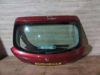 крышка багажника (дверь 3-5) Peugeot 207 1 поколение 2006, бордовый, хетчбэк 5 дв., 8701W3