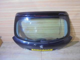 крышка багажника (дверь 3-5) Peugeot 207 1 поколение 2007, черный, хетчбэк 5 дв., 8701W3