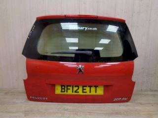 крышка багажника (дверь 3-5) Peugeot 207 1 поколение 2009, красный, универсал, 8701Y0