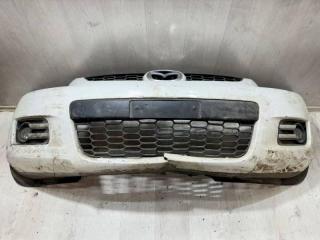 бампер передний Mazda CX-7 1 поколение ER (2006 - 2009), EG2150031FAA