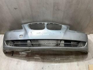 бампер передний BMW 5 серия E60/E61 [рестайлинг] (2007 - 2010), серебро, 51110420276