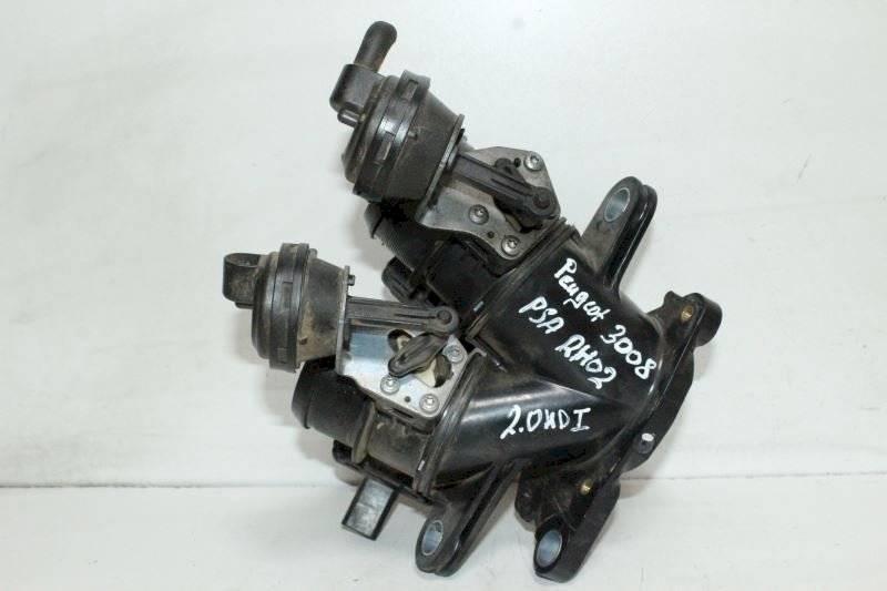 заслонка дроссельная Peugeot 3008 1 поколение (2010 - 2013), 9674365180 - фото №1