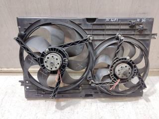 вентилятор радиатора Volkswagen Golf 4 поколение (1997 - 2006), 1J0121207M, 1J0121205B