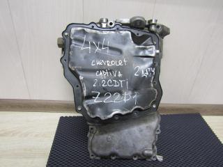 масляный поддон Chevrolet Captiva 1 поколение [рестайлинг] (2011 - 2013), 2.2 л., Z 22 D1, дизель, 25187734, 96868245