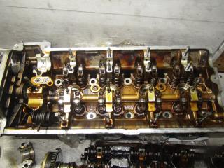 головка блока цилиндров BMW 7 серия E65/E66/E67 (2001 - 2005), 4.4 л., N62 B44, бензин, 11121556510, 11121555076, 7506387