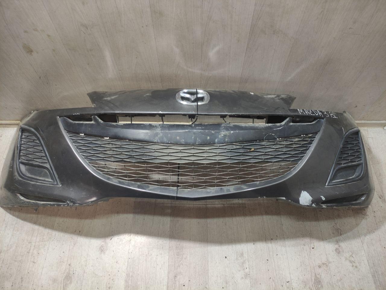 бампер передний Mazda 3 BL (2008 - 2011), BBN250031JAA - фото №1