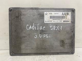 блок управления двигателем Cadillac SRX 2 поколение (2010 - 2013), 3.0 л., бензин, 12637157, 12637106
