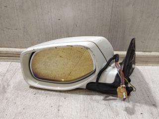 зеркало наружное левое Porsche Cayenne 957 [рестайлинг] (2007 - 2010), белый, 95573183301