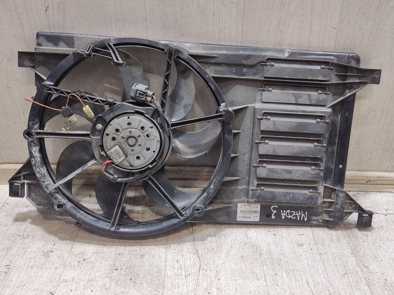 вентилятор радиатора Mazda 3 BL (2008 - 2011), LF8B15025C, LF8B15025H, LF8B15025D, 3137228043 - фото №1