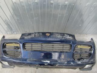 бампер передний Porsche Cayenne 955 (2002 - 2007), синий, 95550531103G2X