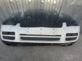 бампер передний Volkswagen Touareg 1 поколение (2002 - 2007), белый, 7L6807217AGGRU, 7L6807217R, 7L6807061L