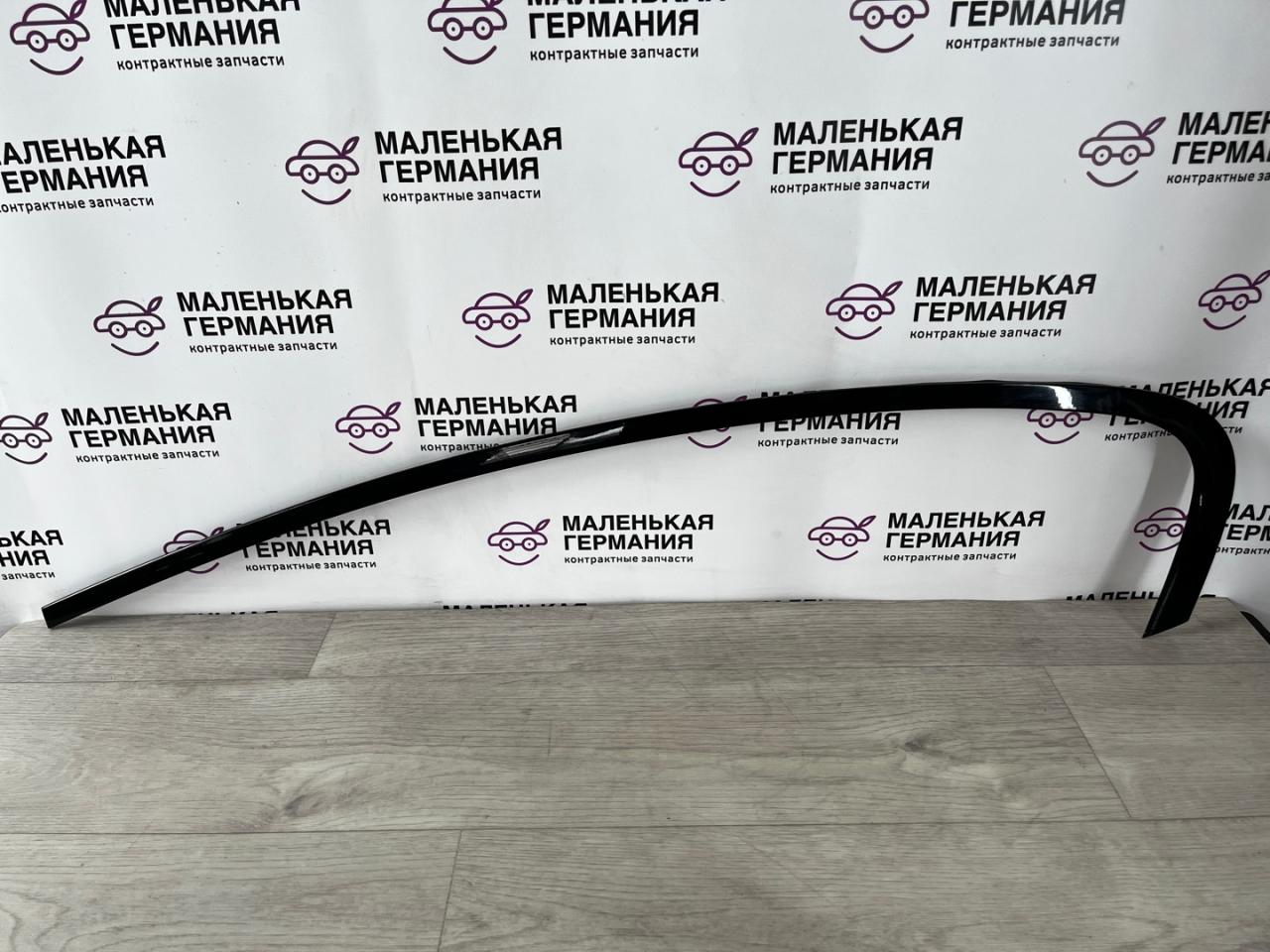 наружная декоративная накладка двери задней левой BMW 5 серия G30/G31 (2016 - 2020), 3.0 л., B58 B30 A, бензин, полный привод, 51357390125, 7390125 - фото №1