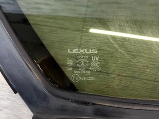 форточка задняя правая Lexus GS 3 поколение (2005 - 2008), 6812330610