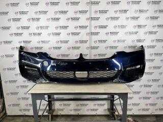 бампер передний BMW 5 серия G30/G31 G30 2017, 3.0 л., B58 B30 A, бензин, АКПП, темно-синий, седан, полный привод, 51118069072, 8069072, 0714959810