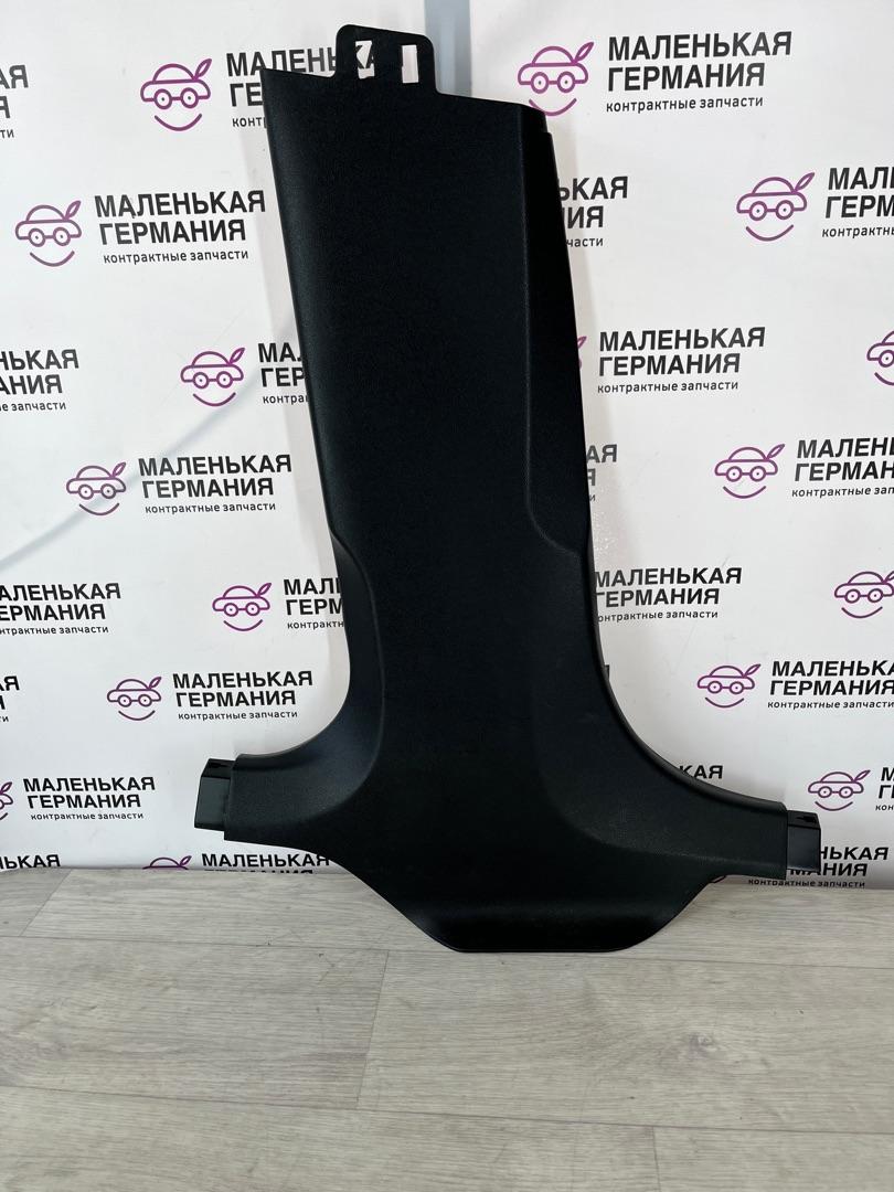 обшивка стойки центральной левой BMW 5 серия G30/G31 G30 2017, 3.0 л., B58 B30 A, бензин, АКПП, темно-синий, седан, полный привод, 51437384529, 7384529 - фото №1