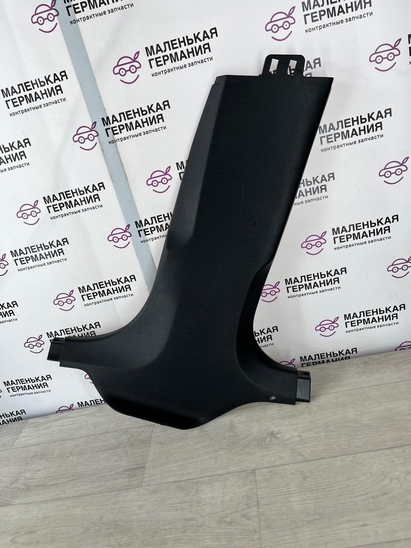 обшивка стойки центральной правой BMW 5 серия G30/G31 G30 2017, 3.0 л., B58 B30 A, бензин, АКПП, темно-синий, седан, полный привод, 51437384529, 7384529 - фото №1